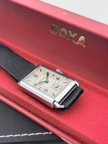 Doxa - Tank Art Deco - Zonder minimumprijs - Heren -