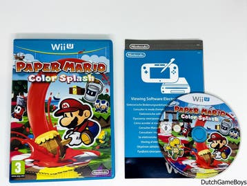 Nintendo Wii U - Paper Mario - Color Splash - HOL, Verzenden, Gebruikt