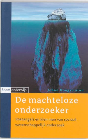 De machteloze onderzoeker 9789085060079 J. Hoogstraten, Verzenden, J. Hoogstraten