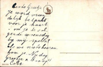 chiens - Carte postale (107) - 1900-1999, Gelopen