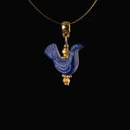Oud-Romeins Pendant, met een Romeins lapis