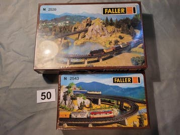 Faller N - 2539/2543 - Ensemble de construction de trains, Hobby & Loisirs créatifs, Trains miniatures | Échelle N
