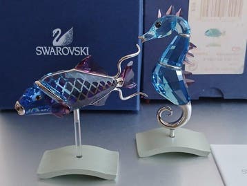 Swarovski - Beeldje - Paradise Objekte 626200 Südseefisch