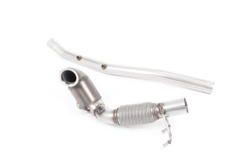 Downpipe met grote boring en Hi-Flow Sports Cat | Audi / Sea, Verzenden, Nieuw
