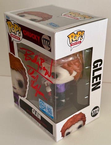 Chucky - Billy Boyd (Glen) Funko Pop, signed + Certificate, Verzamelen, Nieuw