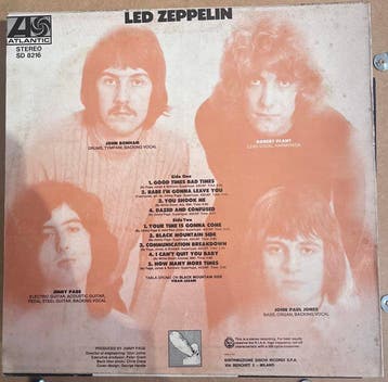 Led Zeppelin - Led Zeppelin - Disque vinyle - Stéréo,, Nieuw in verpakking