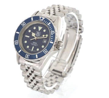 TAG Heuer - 1000 Professional 200M Diver Blue Dial -, Handtassen en Accessoires