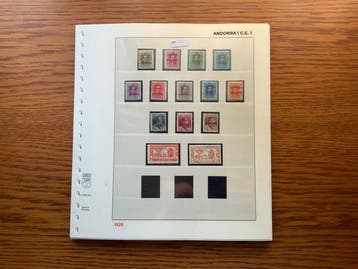 Andorra 1875/1989 - Zeer complete collectie Andorra, Gestempeld