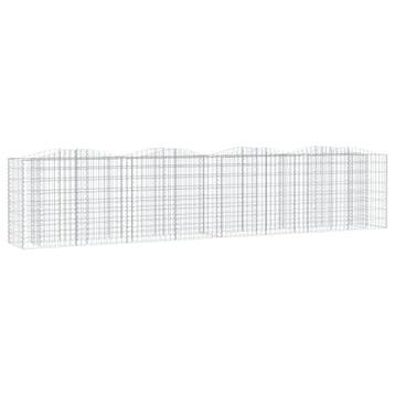 vidaXL Schanskorf gewelfd verhoogd 400x50x100 cm, Tuin en Terras, Verzenden, Nieuw