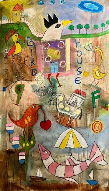 V. Cox - Bird House - XXL · No Reserve