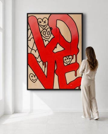 LEO VAREK - VANDAL LOVE / TRIBUTE TO KEITH HARING- XXL