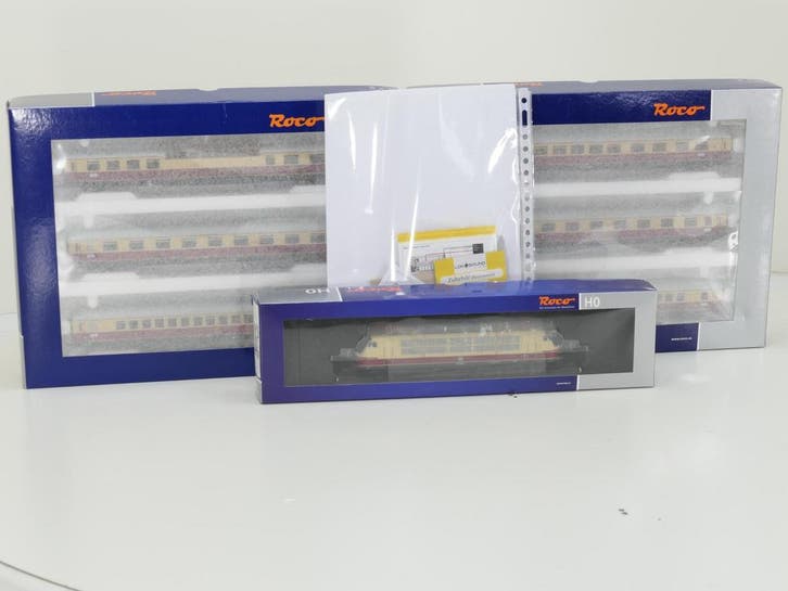 Schaal H0 Roco 72278, 74135 en 74136 TEE-set BR103 met TE..., Hobby en Vrije tijd, Modeltreinen | H0, Gelijkstroom, Overige typen