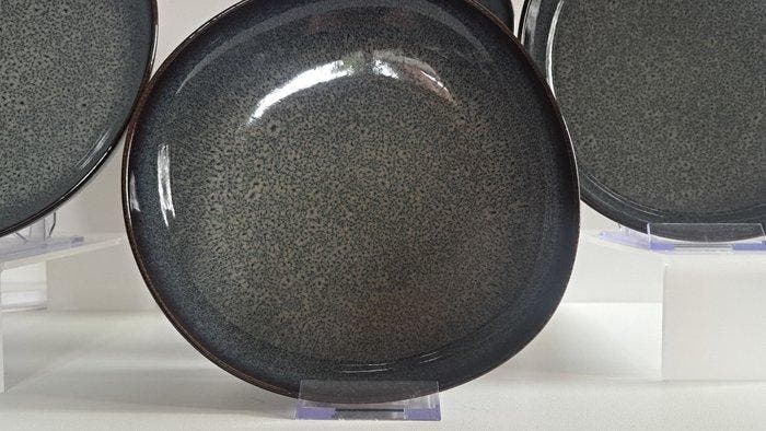 Villeroy & Boch - Bord (4) - Lave Gris - Premium porselein -, Antiek en Kunst, Antiek | Meubels | Tafels