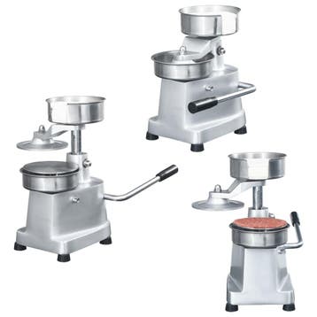 vidaXL Hamburgerpersmachine met 500 scheidingsbladen 10 cm, Verzenden