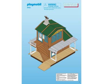 Playmobil 6462 Western Station Colorado Springs Compleet..., Hobby & Loisirs créatifs, Ophalen of Verzenden