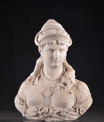 Raphaël Nannini (1852–1925) - Buste, Grote en zeldzame