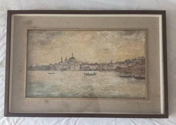 Giuseppe Rossi (1876-1952) - Veduta di Venezia