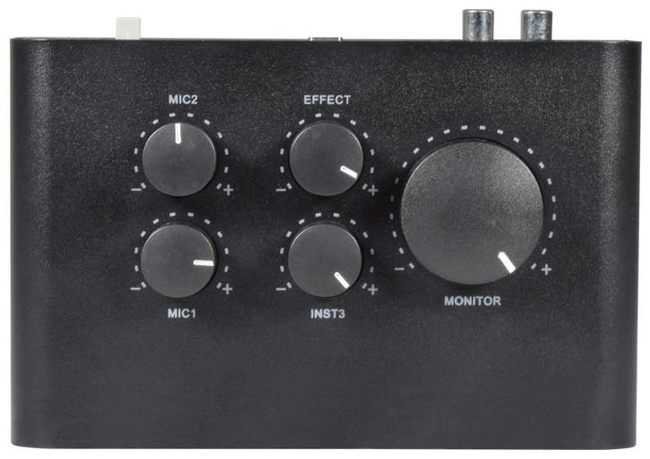 Citronic USB2+1 USB Desktop Audio Interface, Muziek en Instrumenten, Microfoons