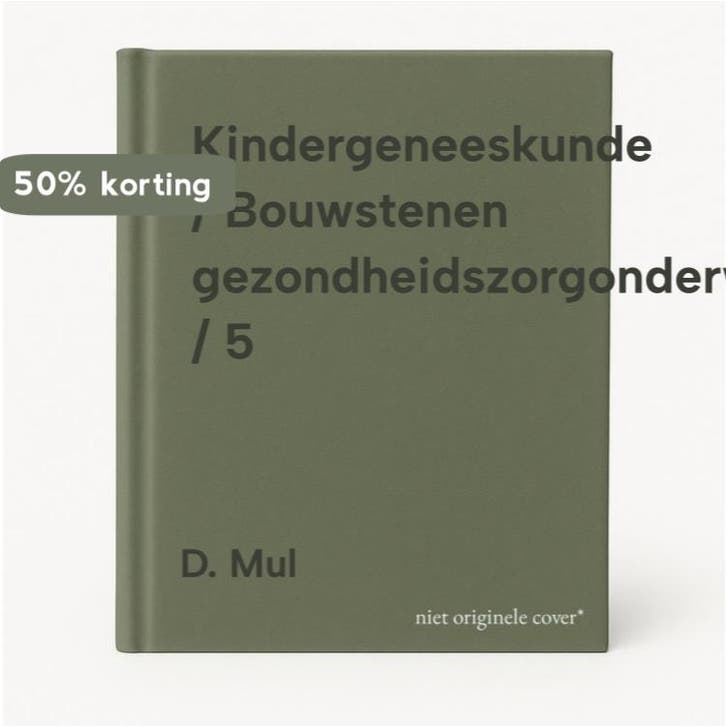 Kindergeneeskunde / Bouwstenen gezondheidszorgonderwijs / 5, Livres, Science, Envoi