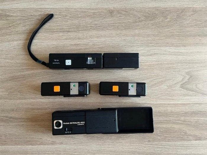 Rollei, Voigtländer, Kodak A110 / Vitoret 110 EL / Ektralite, TV, Hi-fi & Vidéo, Appareils photo analogiques