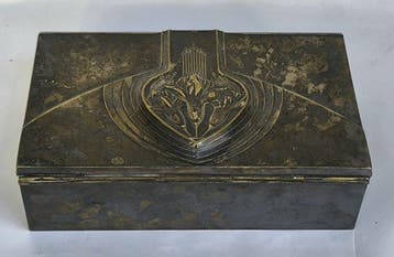 WMF / Geislingen - Doos - Verzilverd - Jugendstil