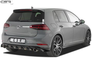 Diffuser | Achterbumper voor VW Golf 7 TCR HA232-K, Verzenden, Nieuw