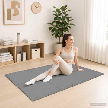 vidaXL Vloermatten 24 st Grijs 8,64 m² EVA Schuim, Sport en Fitness, Verzenden, Nieuw