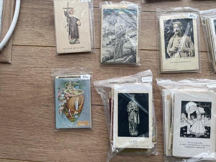 Collectie van memorabilia - bidprentjes, Antiquités & Art, Antiquités | Jouets
