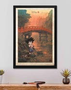 Kodo88 Giclée - Goku at the Sacred Bridge  – Limited, Nieuw
