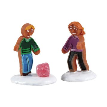 Lemax - Gumdrop Games -  Set Of 2, Verzenden, Neuf