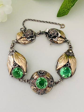 William W. Hobé (1881-1961) - 14kt verguld Zilver -