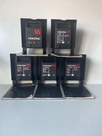 Philips - Videopac - lot of 5 - Videogame - In originele