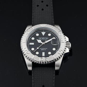 Norton - Riva - Automatic Diver 200M - Miyota 8215 - Acciaio, Nieuw