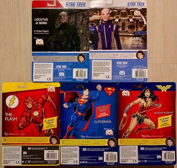 Mego - Action figure 5 Poseable 8 Action Figures [3x DC