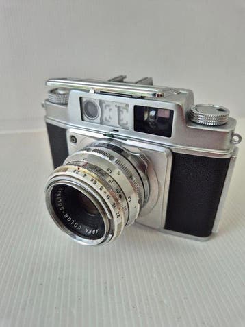 Agfa Ambi Silette II met drie lenzen en acc. Analoge camera, Nieuw