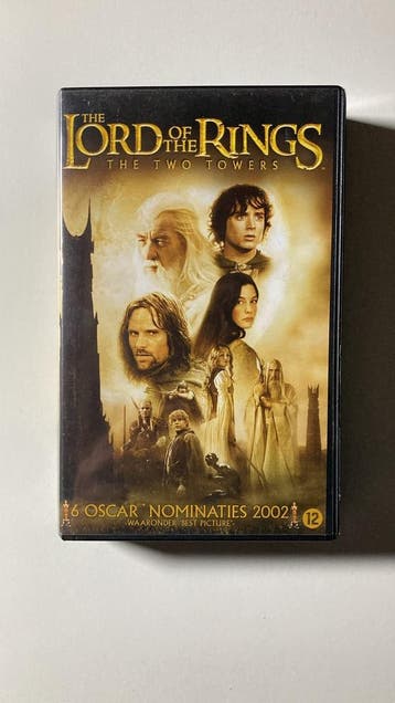 THE LORD OF THE RINGS THE TWO TOWERS (VHS), Gebruikt