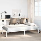 vidaXL Bedframe zonder matras opvouwbaar 100x200 cm staal, Verzenden, Nieuw