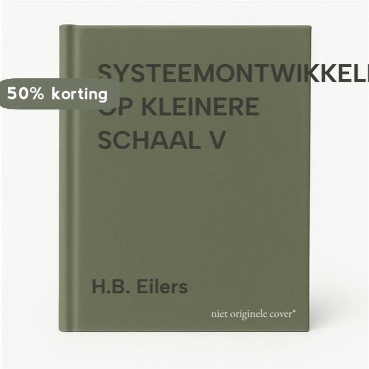 SYSTEEMONTWIKKELING OP KLEINERE SCHAAL V 9789062334568, Boeken, Informatica en Computer, Gelezen, Verzenden