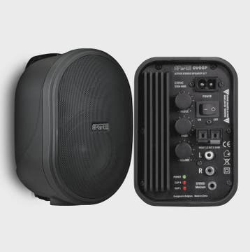 Aparte Biamp OVO5P-BL actieve luidsprekerset zwart, Ophalen of Verzenden