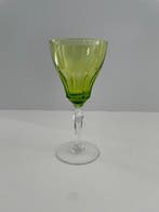Val Saint Lambert - Verre à vin (4) - Cristal - Vintage Val, Antiquités & Art