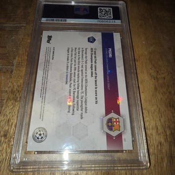 2020/21 Topps Topps Now UCL Pedri #005 Rookie Card, Nieuw