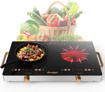 Cooksir 2-pits Kookplaat | Tweede Kansje | Bespaar nu fors, Elektronische apparatuur, Kookplaten, Verzenden, Keramisch, Nieuw