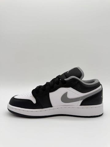 Air Jordan - Nike Jordan 1 Low Black White Grey (GS) -, Nieuw