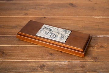 Acca - Doos - reliëfplaat Fiat Zero 1913 - .925 zilver -