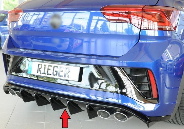 Aggressive Diffuser voor Volkswagen T-Roc R / R-Line Mk1, Autos : Divers, Tuning & Styling, Enlèvement ou Envoi