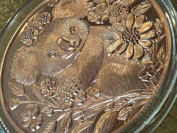 Monde. Medal Koala 1 oz (.999) Kupfer (Sans prix de réserve)