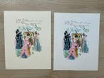 Raoul Dufy (1877-1953) - Hommage à Renoir: 2 lithographies, Antiek en Kunst