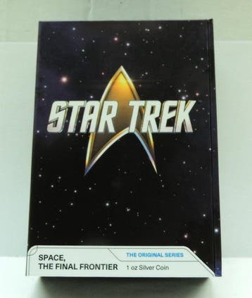 Niue, Nouvelle-Zélande. 2 Dollars 2024 Star Trek - Final