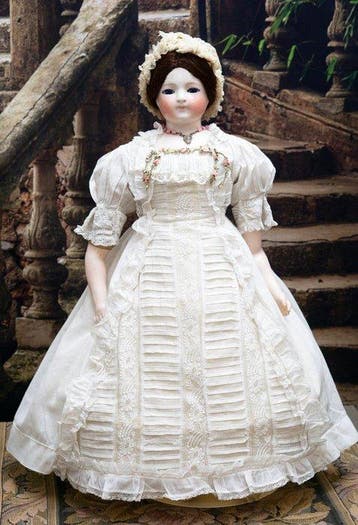 Duval Denis - Pop Poupee parisienne - 1850-1900 - Frankrijk, Antiek en Kunst