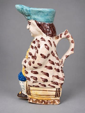 Kan - Aardewerk - Antieke Toby jug
